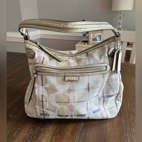 Coach signature logo shoulder bag - Picture 8 of 16